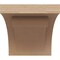 Ekena Millwork 6"W x 6"D x 6"H Wide Viola Rough Cedar Woodgrain TimberThane Corbel, Primed Tan CORUR06X06X06VIORCPR - alternate 4